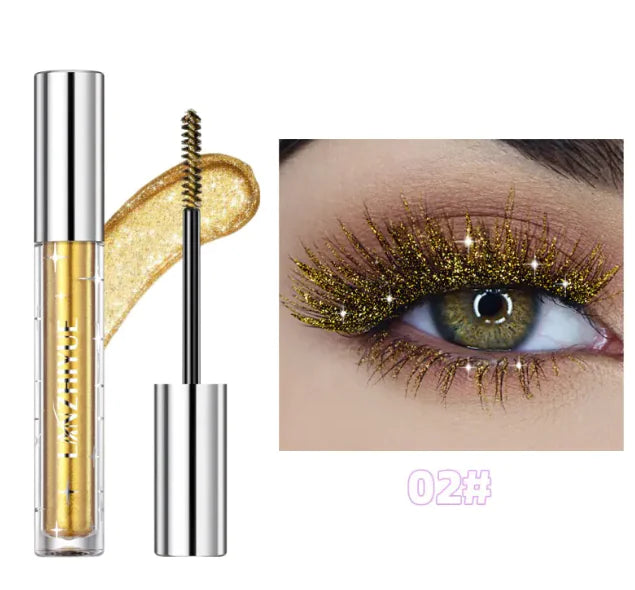 Sparkle Waterproof Curl & Volume Mascara