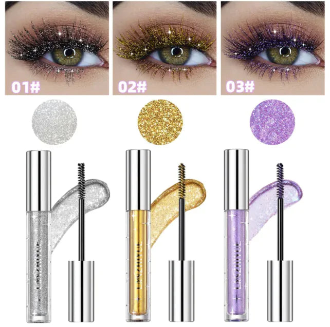 Sparkle Waterproof Curl & Volume Mascara